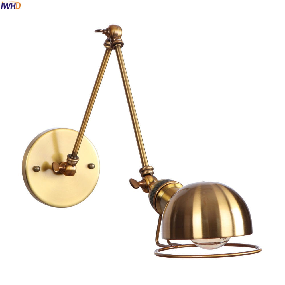 Wall lamp pedant golden